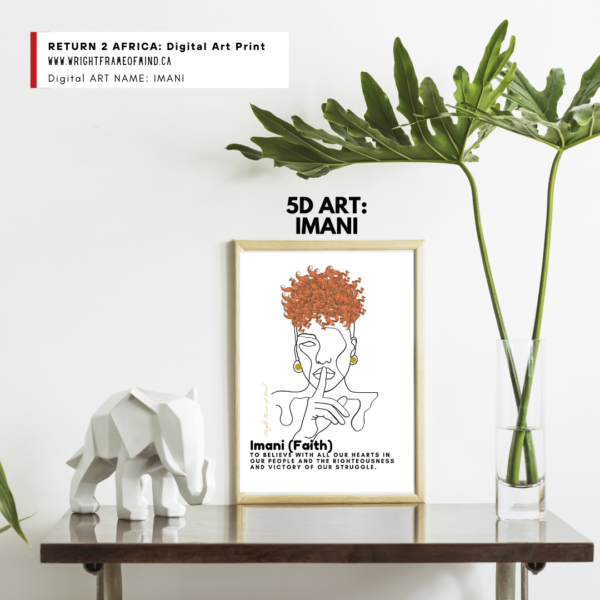 5D Digital ART: Kwanzaa Art [Limited Edition]