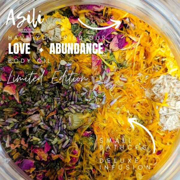 Botanical Body Oil- Love + Abundance [For Earth Angels] 4oz