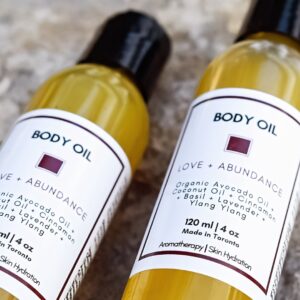 Botanical Body Oil- Love + Abundance [For Earth Angels] 8oz